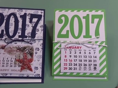 EPI. #539 ~ 2017 Calendar w.Note Pad Using Stampin' Up!