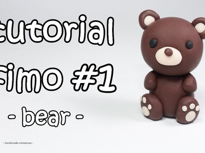 Fimo Tutorial #1 - Bear