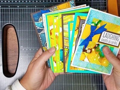Greeting Card Box with Yupo Lid