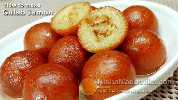 Gulab Jamun recipe - Gulab Jamun Recipe with Khoya or mawa