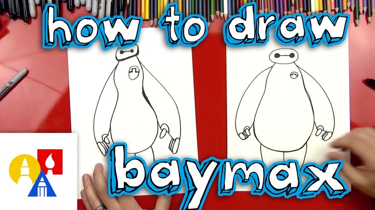 How To Draw Baymax (Big Hero 6)