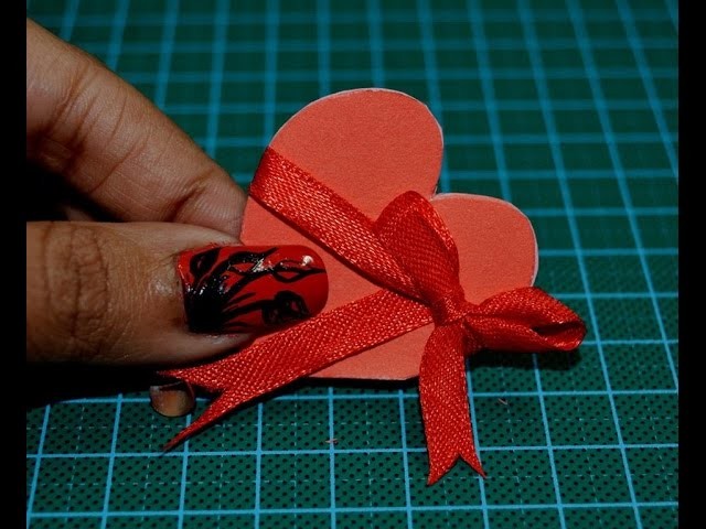 How to Make a Heart Shaped Card ???? ????