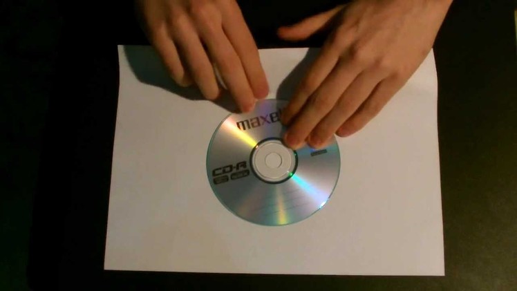 How To Make A Paper CD Case