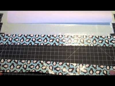 How To Make A Pleated Duct Tape Fabric