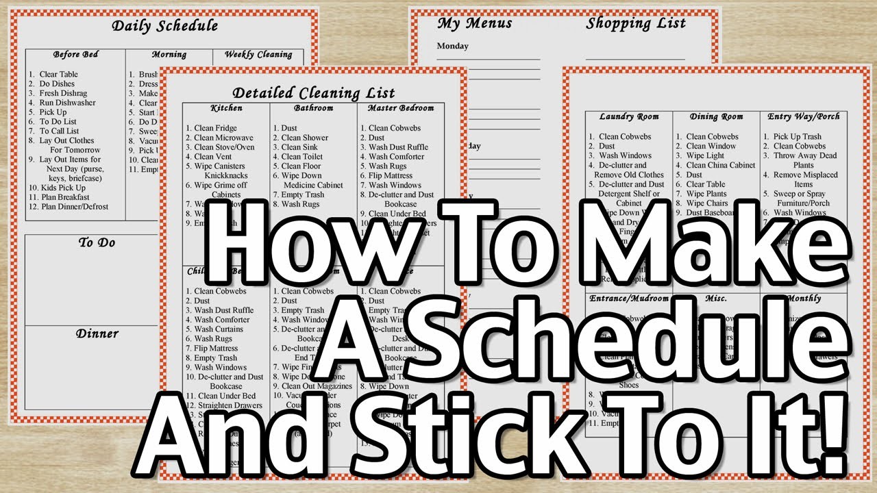 how-to-make-a-schedule-and-stick-to-it