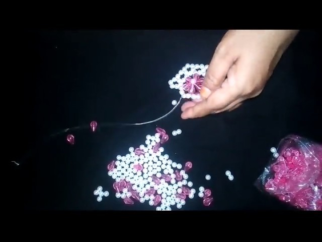 How to make putir.beads Flower Bag.Purse. পুতির ফুল ব্যাগ তৈরি (part-2)