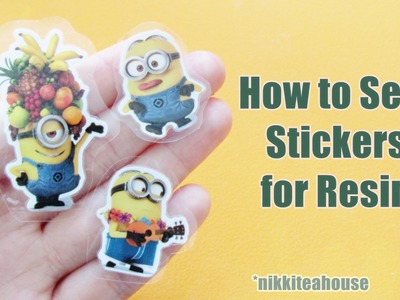 How to Seal Stickers for Resin
