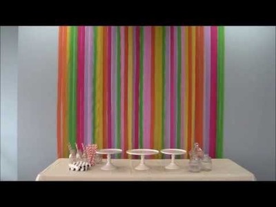 How To Set Up A Rainbow Party