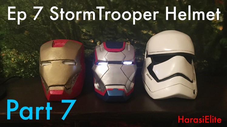 How To - Star Wars Ep 7 StormTrooper Helmet - Part 7