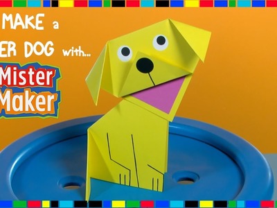 Make a Paper Dog with Mister Maker | ZeeKay Junior