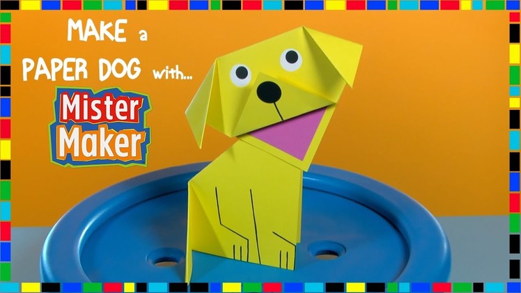 Make a Paper Dog with Mister Maker | ZeeKay Junior