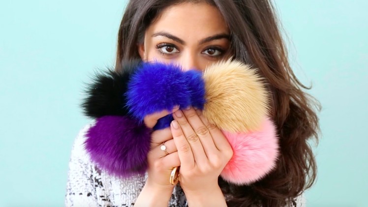 Not Even You Can Resist These Ridiculously Cute Pom Pom Keychains | Spree