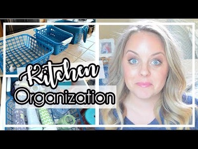 Organize with Me \\ Dollar Tree Organization for the Kitchen