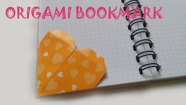 Origami Easy - Origami Heart Bookmark Tutorial