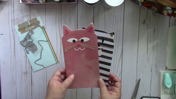 Paper Smooches Cat.Dog Pockets