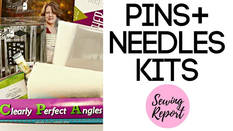 PINS + NEEDLES SEWING KITS | Subscription Box Unboxing + Review | SEWING REPORT
