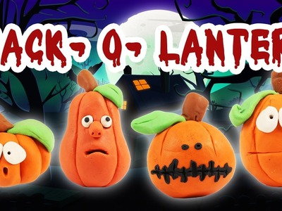 Play Doh Jack-o-Lantern | Play Doh Halloween | DIY Jack-O-Lantern | Kids halloween Videos | Kids Fun