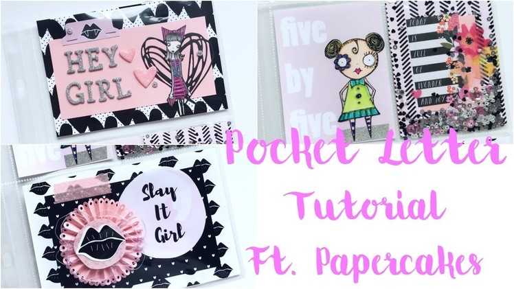 Pocket Letter Tutorial Ft. Papercakes | Serena Bee Creative