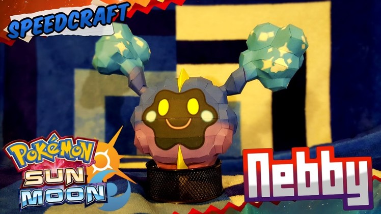 Pokemon Sun & Moon Papercraft ~ Nebby ~