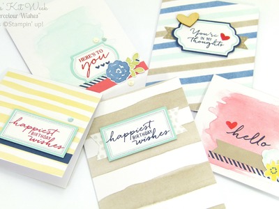 Pootles Kit Week Thoughts & Tips   Watercolour Wishes Card Kit