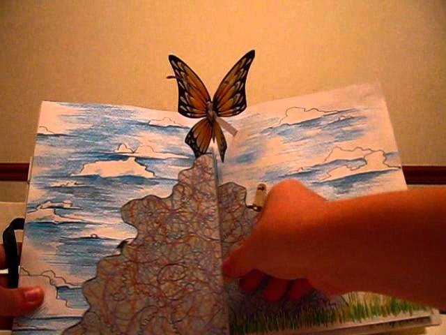 Pop up book _ Hope for the Flowers