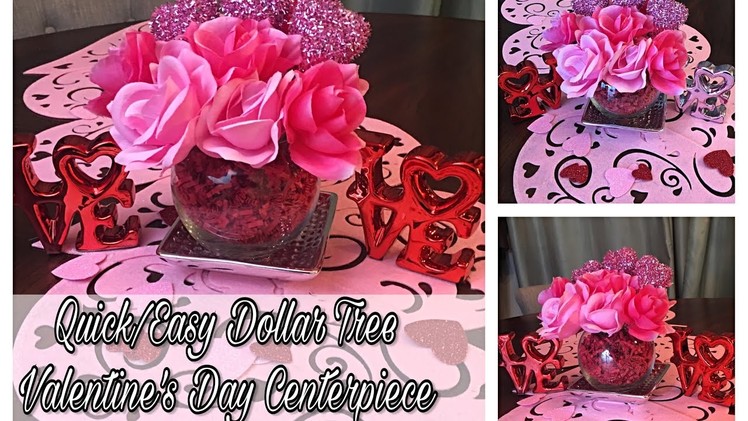 Quick.Easy Dollar Tree Valentine's Day Decor ????????