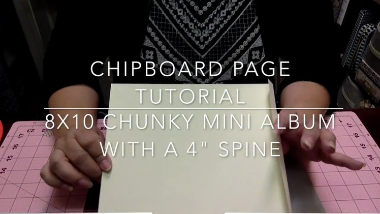 ????????SHABBY CHIC LACE MINI ALBUM TUTORIAL???????? | CHIPBOARD PAGES