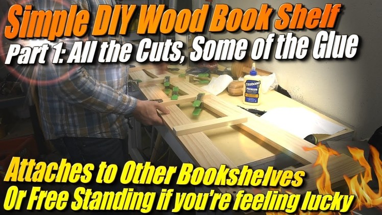 Simple DIY Bookshelf from Cheap Pine, Part 1: Hand Sawing and Planing with Simple Tools