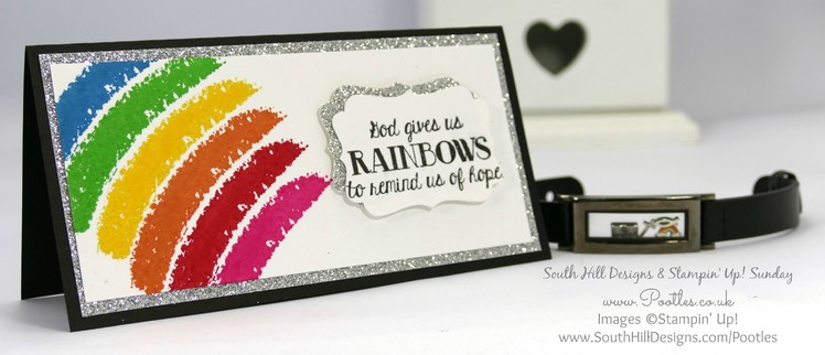 South Hill Designs & Stampin' Up! Sunday Rainbow Bracelet + last 2 days to join