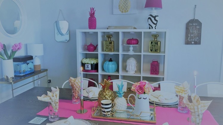 SPRING GLAM DINING ROOM TOUR