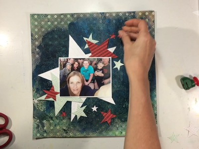Summer Scrappin' Day 12- Scrapbooking Process #106- "The Fourth"