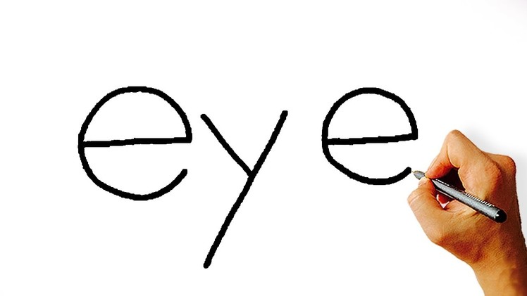 Very Easy! How to Turn Words Eye into a Cartoon. Art on Paper for Kids