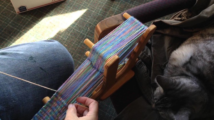 Weaving on an Inkle Loom!