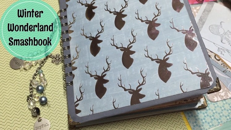 Winter Wonderland Smashbook. Memory Keeping Ideas for December Daily | I'm A Cool Mom