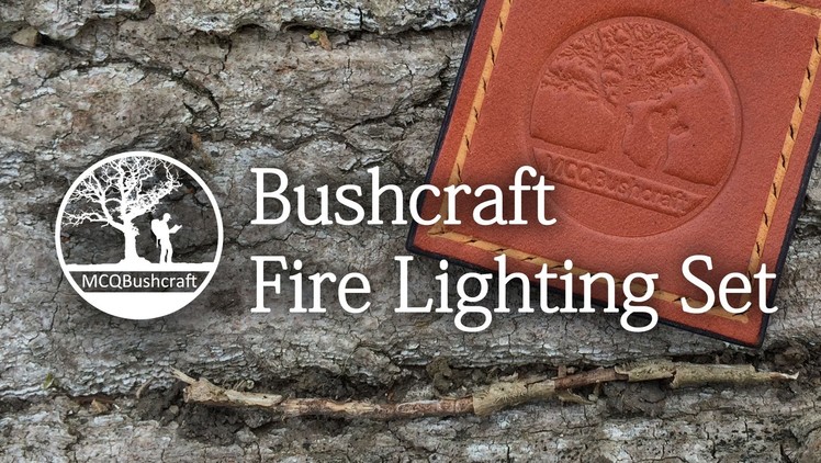 Wood Carving & Crafts: Bushcraft Fire Lighting Set