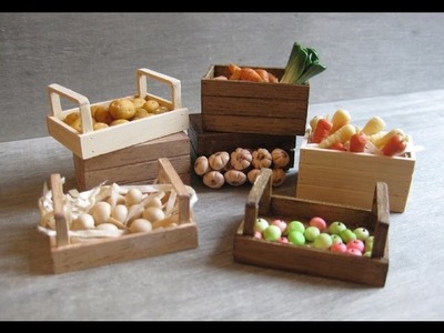 1.12th Scale Vegetable Storage Crates Tutorial