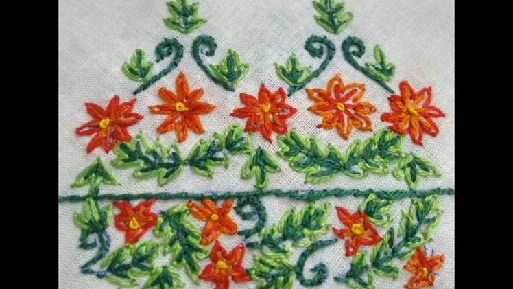15-Simple straight stitch embroidery(Hindi.Urdu)