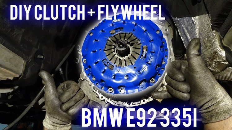 BMW 335i Clutch Install DIY!