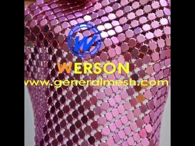 Decorative metal mesh fabric flakes,silver Sequin Fabric,Metallic Sequin Net sales