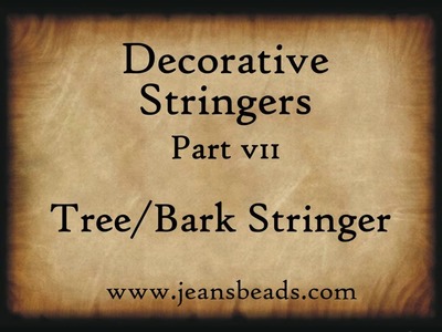 Decorative Stringers part 7 by Jeannie Cox