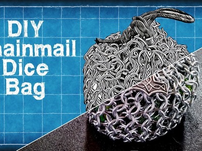 DIY Chainmail Dice Bag - Beginners Chainmail Tutorial - DIY with Cly Ep. 8