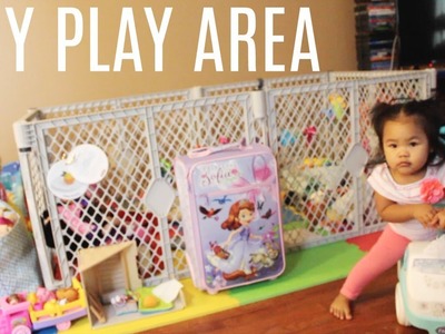 DIY PLAY AREA | UPDATED FOR BABY #4