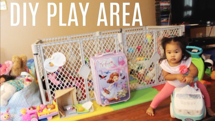 DIY PLAY AREA | UPDATED FOR BABY #4