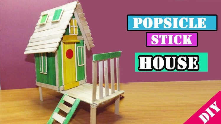DIY Popsicle Stick House #16 | Easy Crafts for kids