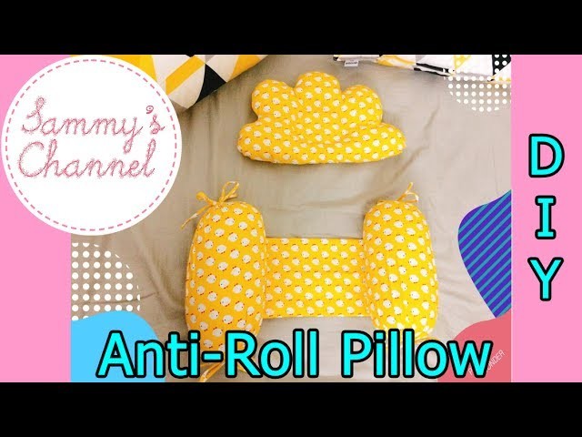 DIY - Sewing Anti-Roll Pillow For Baby | May gối chặn cho bé