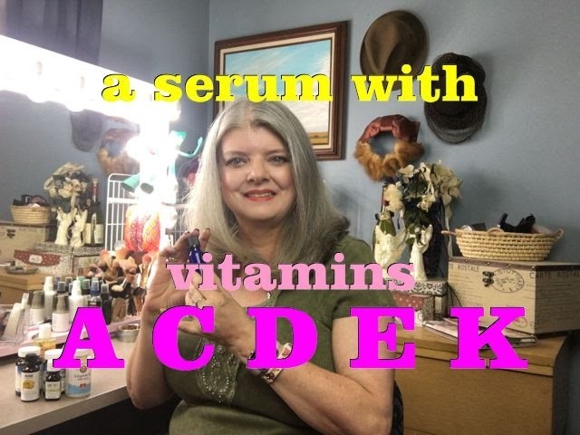 DIY Vitamin A, C, D, E & K Serum Mix and Match for Your Needs