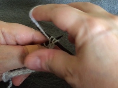 Double chain cast-off. bind-off