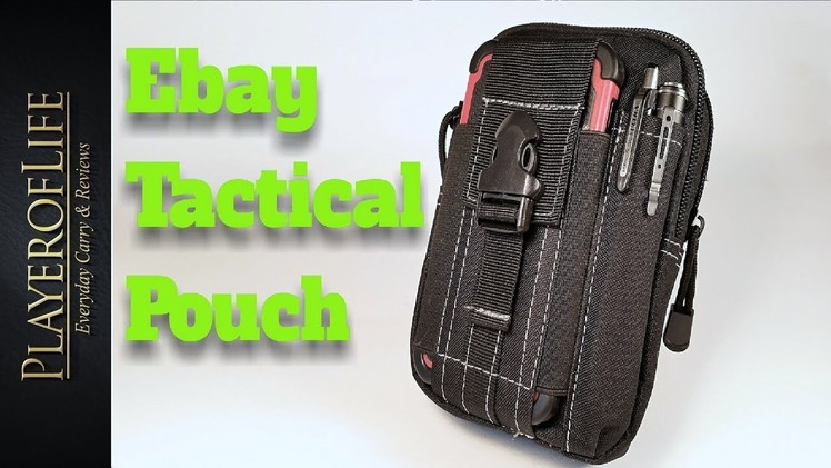 EDC Tactical Pouch -pocket organizer from Ebay June 2017