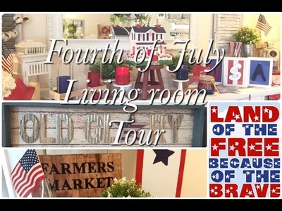 Fourth Of July Living Room Tour | 2017