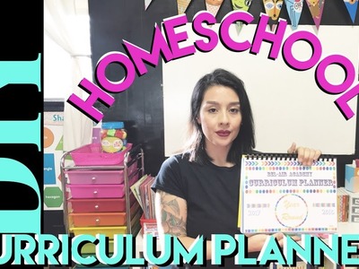 Homeschool Curriculum Planner, DIY !